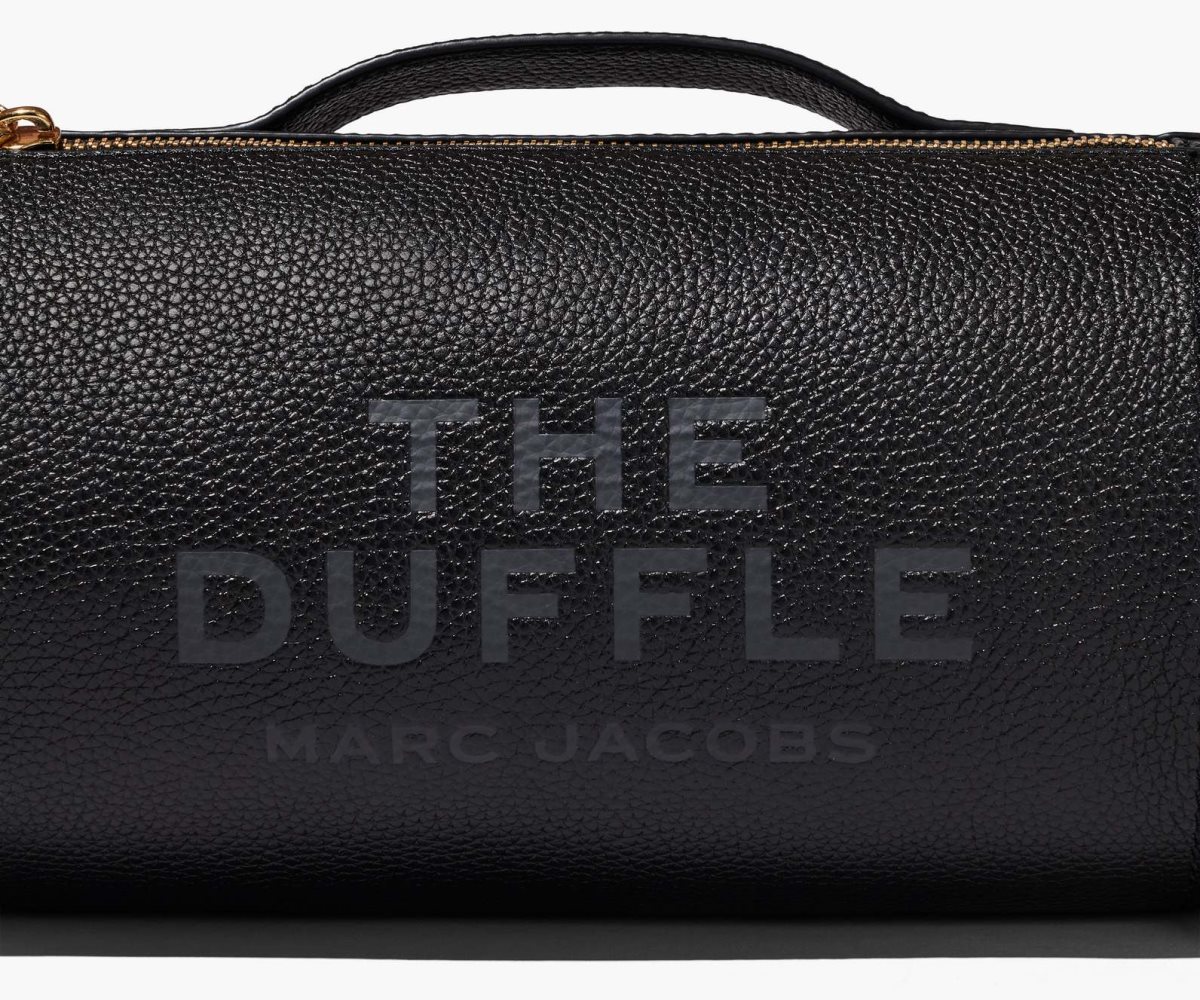 Marc Jacobs Læder Duffle Bag Černé | NCWIF7531