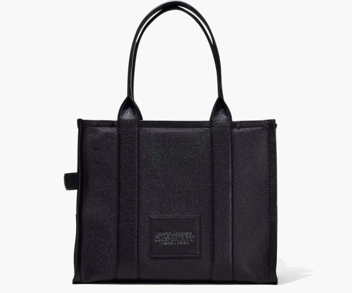 Marc Jacobs Læder Large Tote Bag Černé | WZESC6045