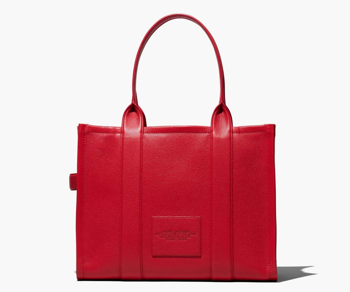 Marc Jacobs Læder Large Tote Bag Červené | XFUNY7068