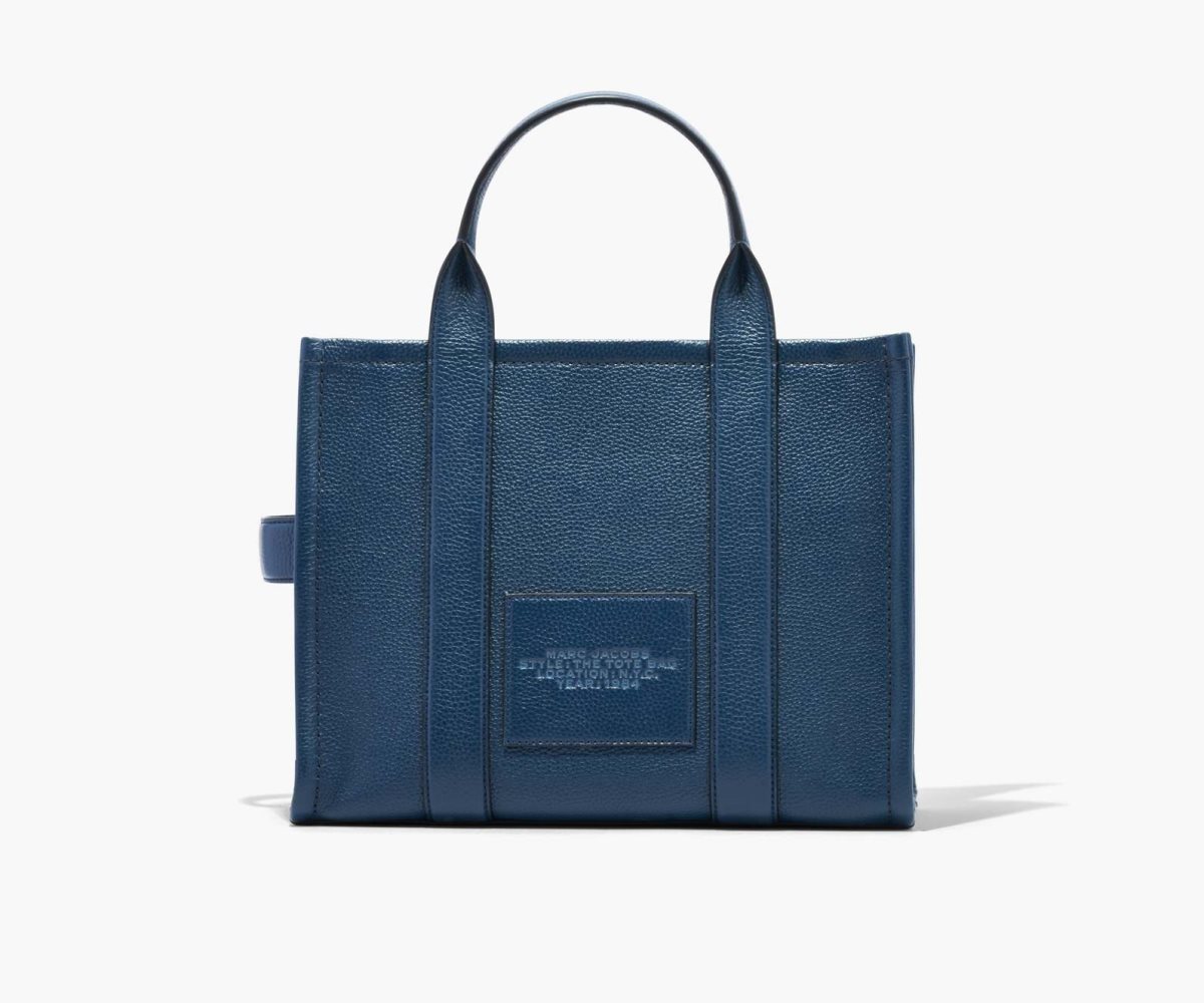 Marc Jacobs Læder Medium Tote Bag Blankyt | PRWBF5649