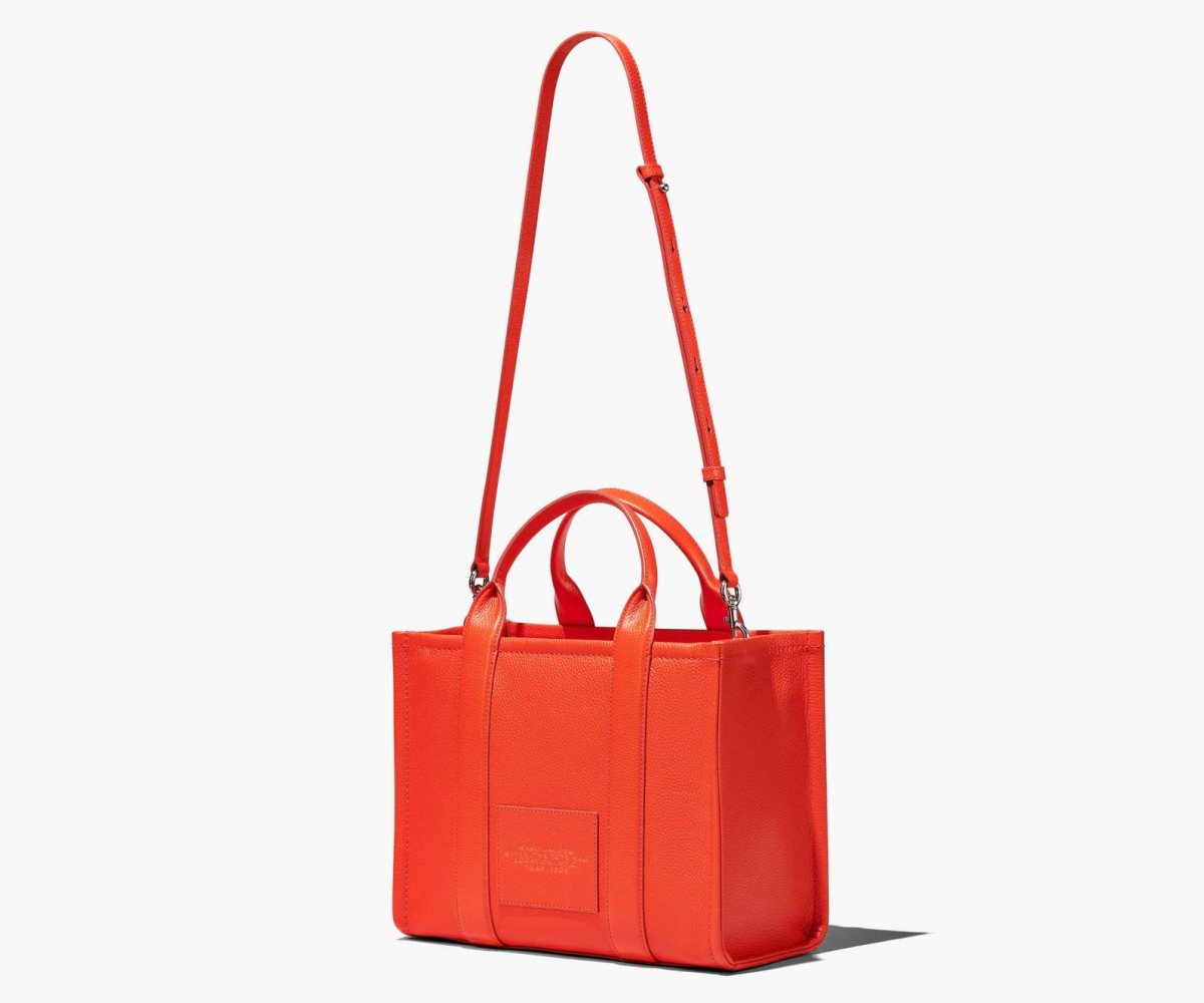 Marc Jacobs Læder Medium Tote Bag Oranžové | FLOVA1978