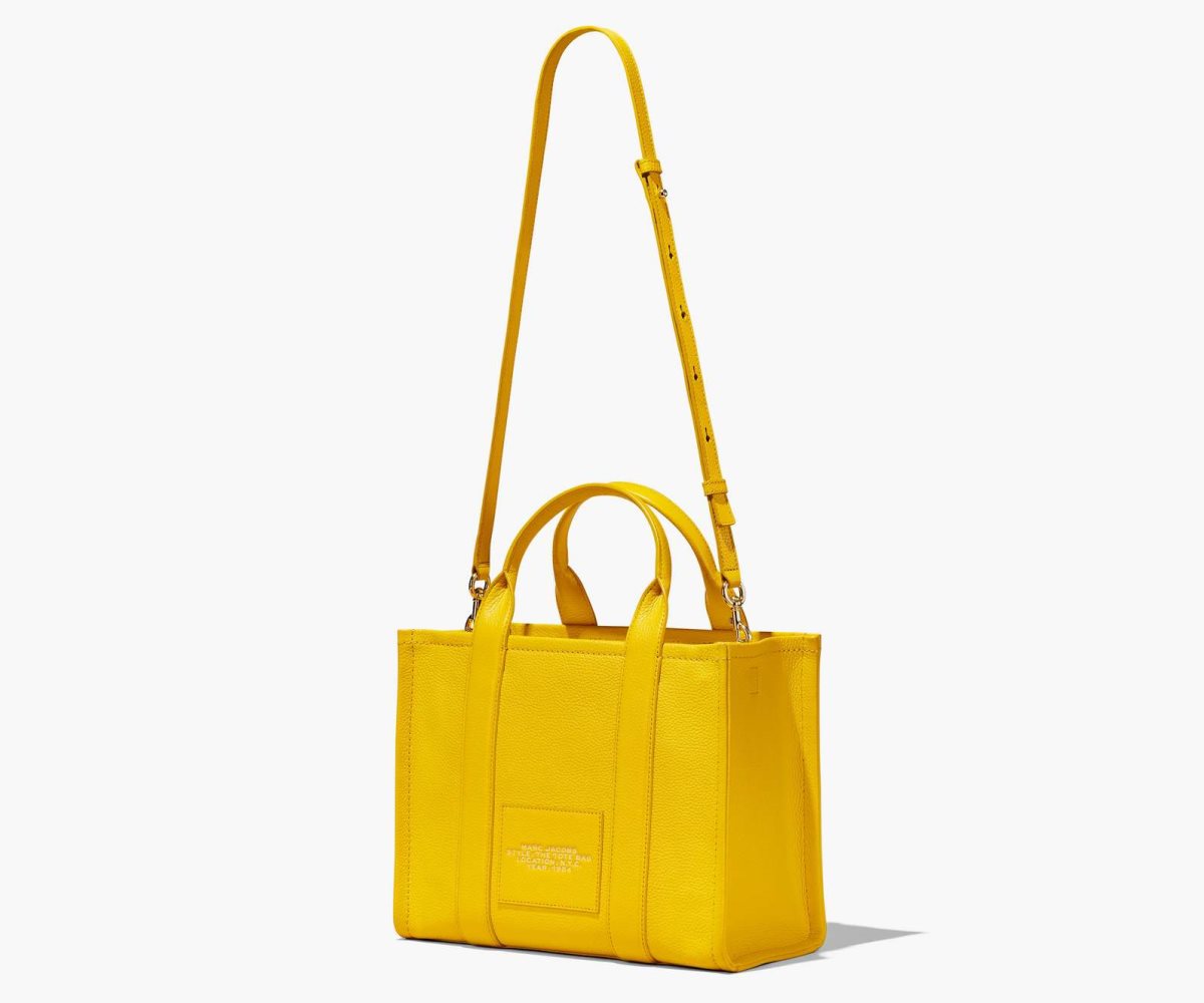 Marc Jacobs Læder Medium Tote Bag Oranžové | GNFXE6092