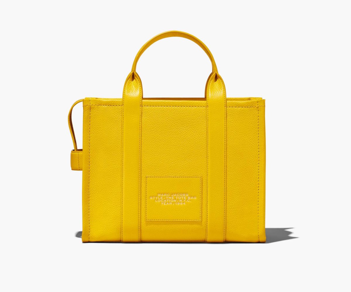 Marc Jacobs Læder Medium Tote Bag Oranžové | GNFXE6092