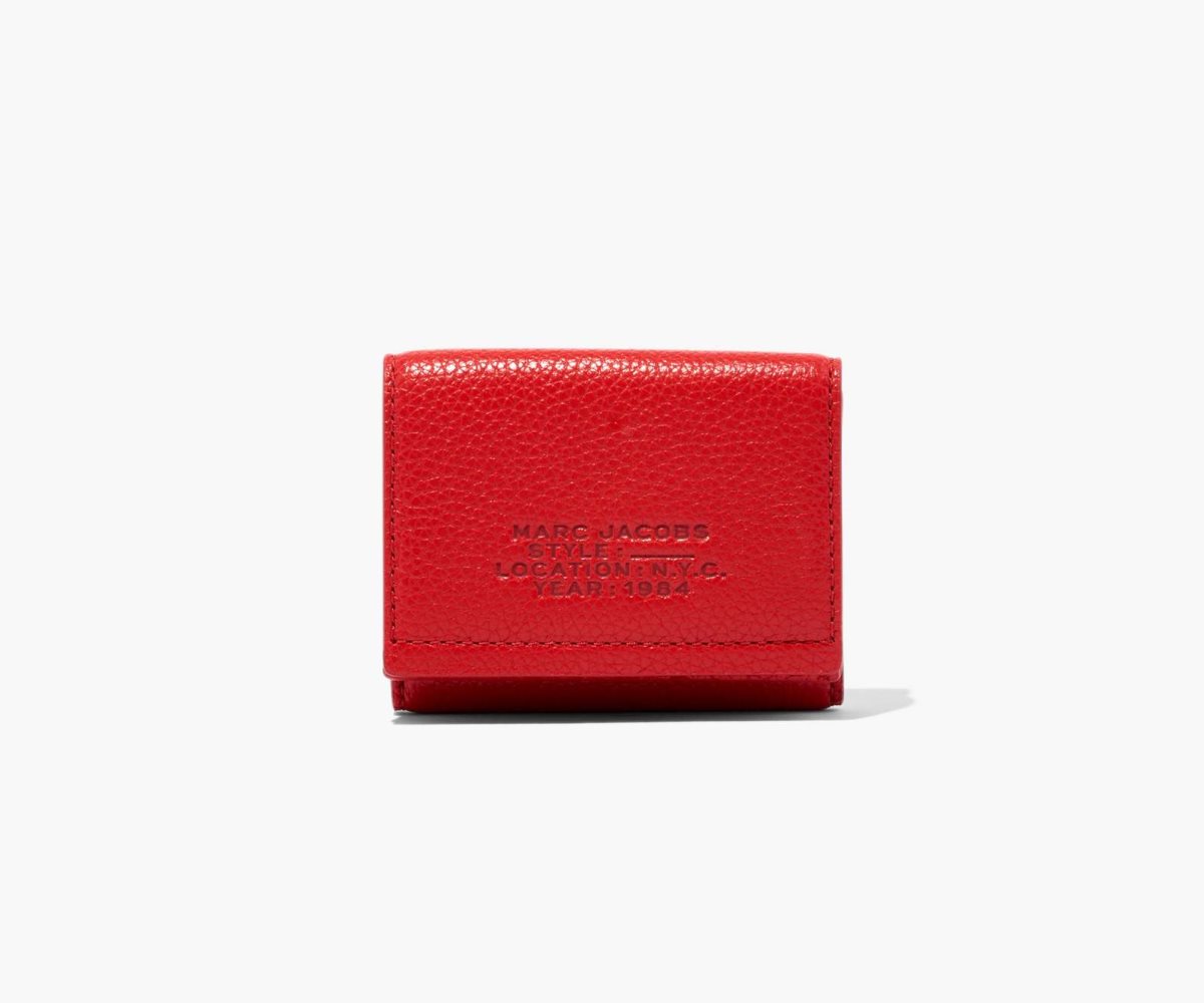 Marc Jacobs Læder Medium Trifold Wallet Červené | MKXZJ7189