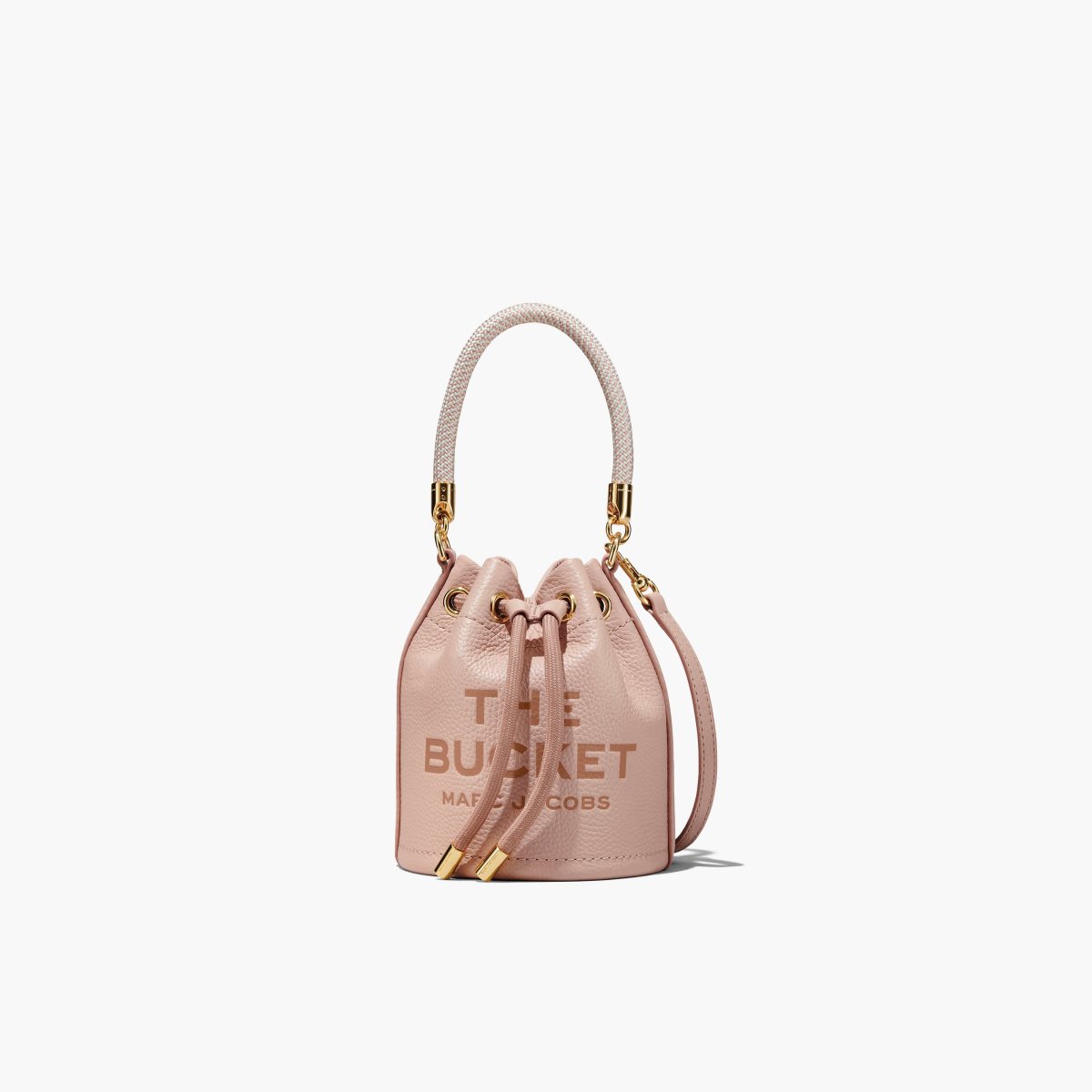 Marc Jacobs Læder Micro Bucket Bag Růžové | BWOVH0762