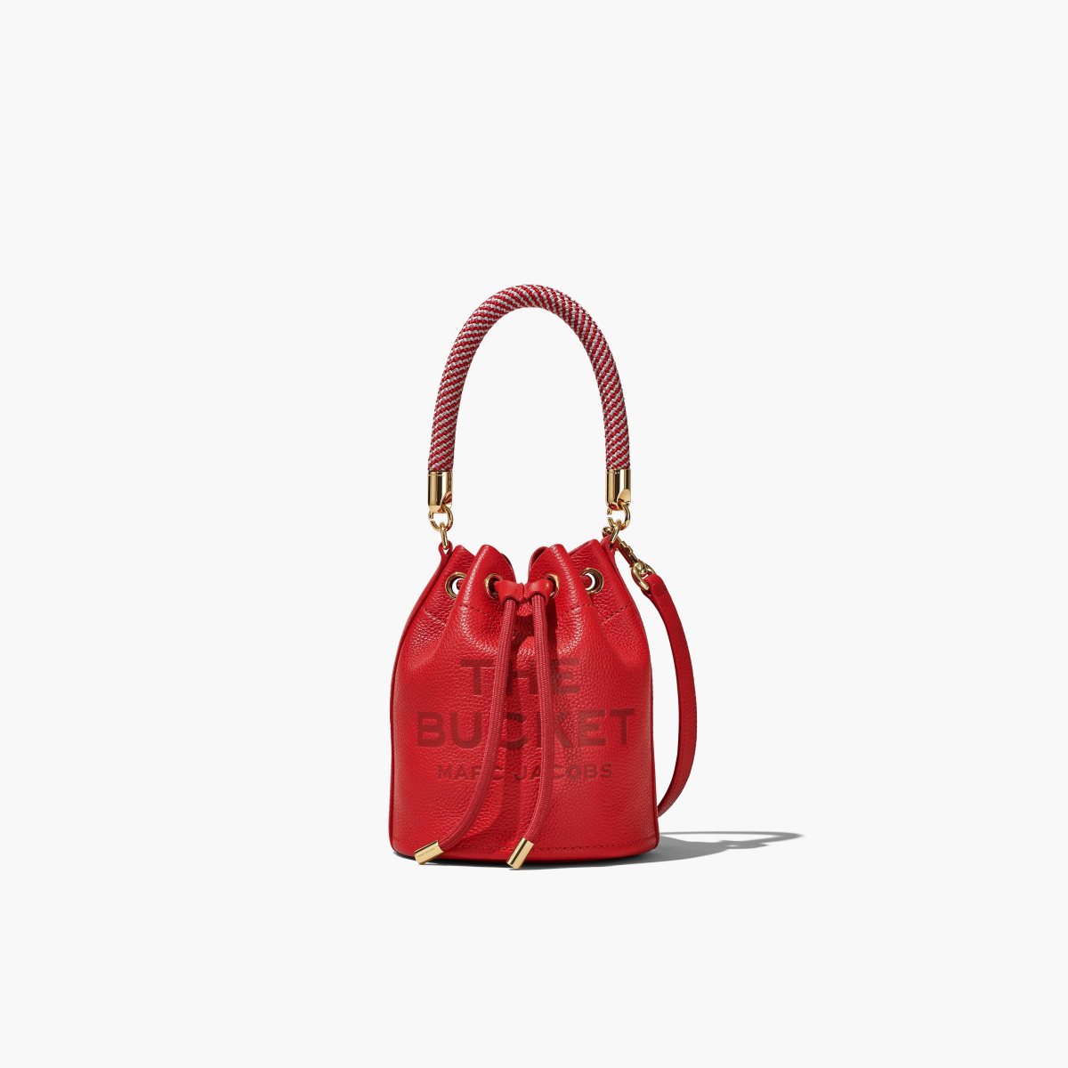 Marc Jacobs Læder Micro Bucket Bag Červené | BQVZO5378