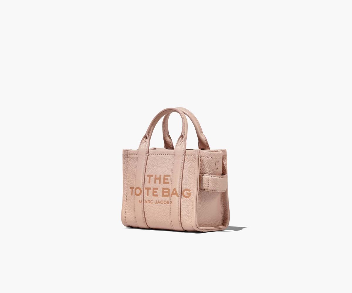 Marc Jacobs Læder Micro Tote Bag Růžové | QHBAU3465