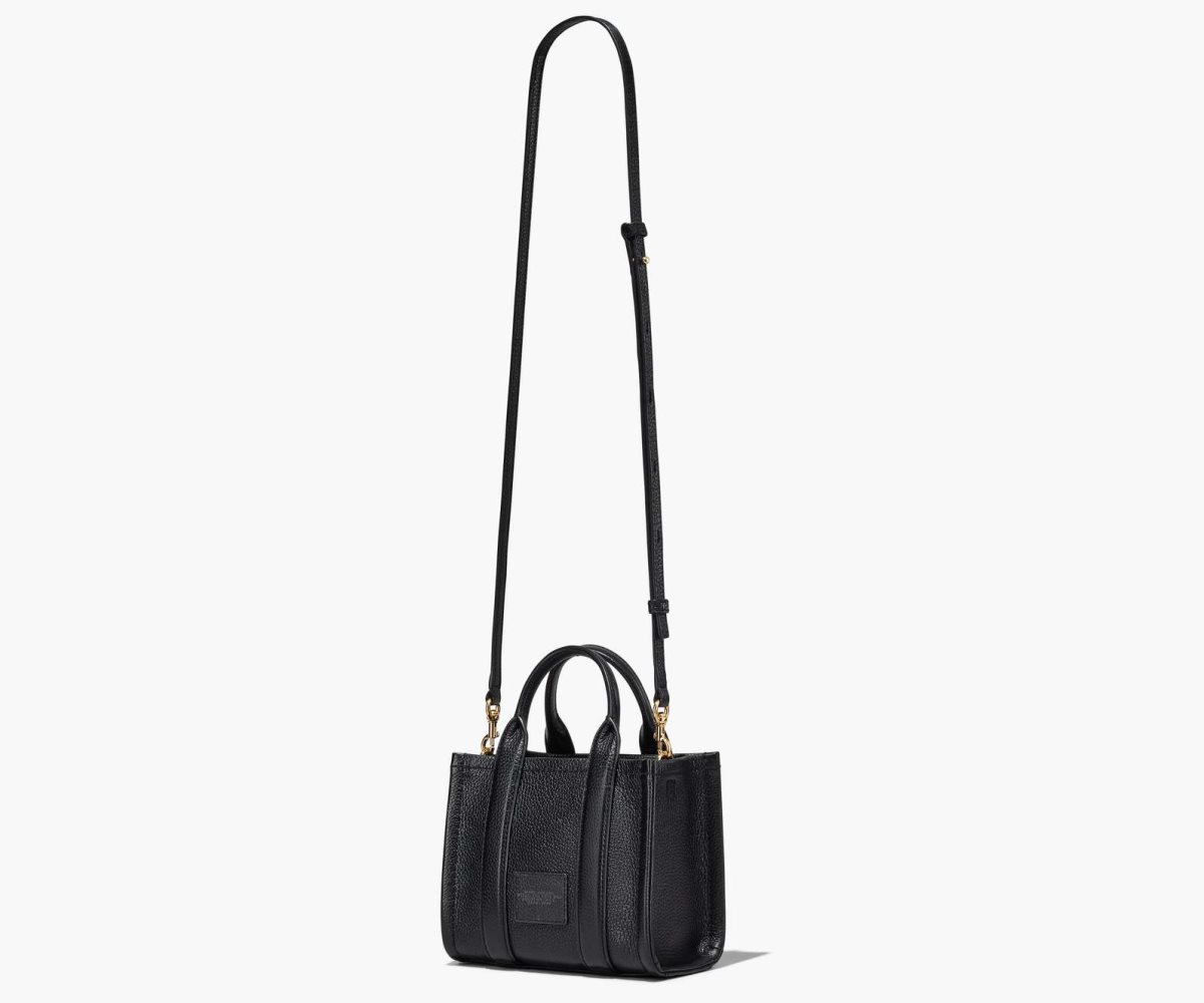 Marc Jacobs Læder Micro Tote Bag Černé | TRWDA1540