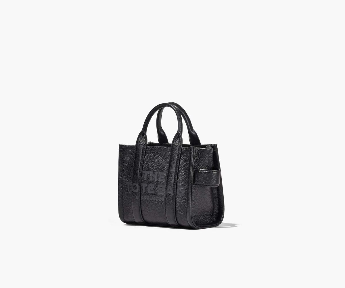 Marc Jacobs Læder Micro Tote Bag Černé | TRWDA1540