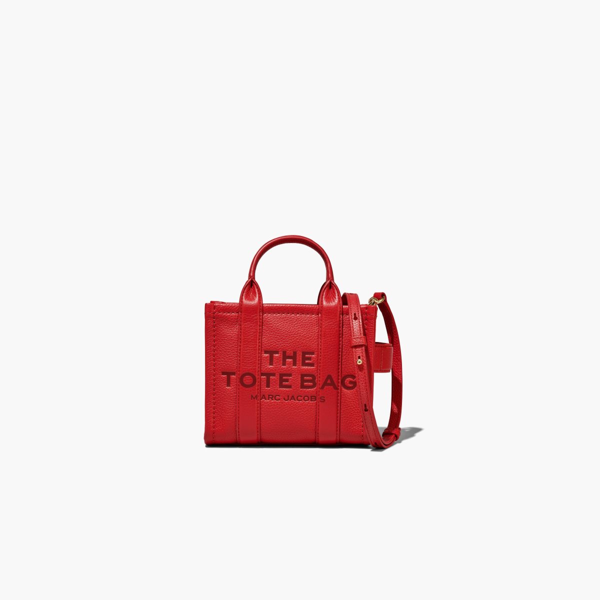 Marc Jacobs Læder Micro Tote Bag Červené | VGJHY7230