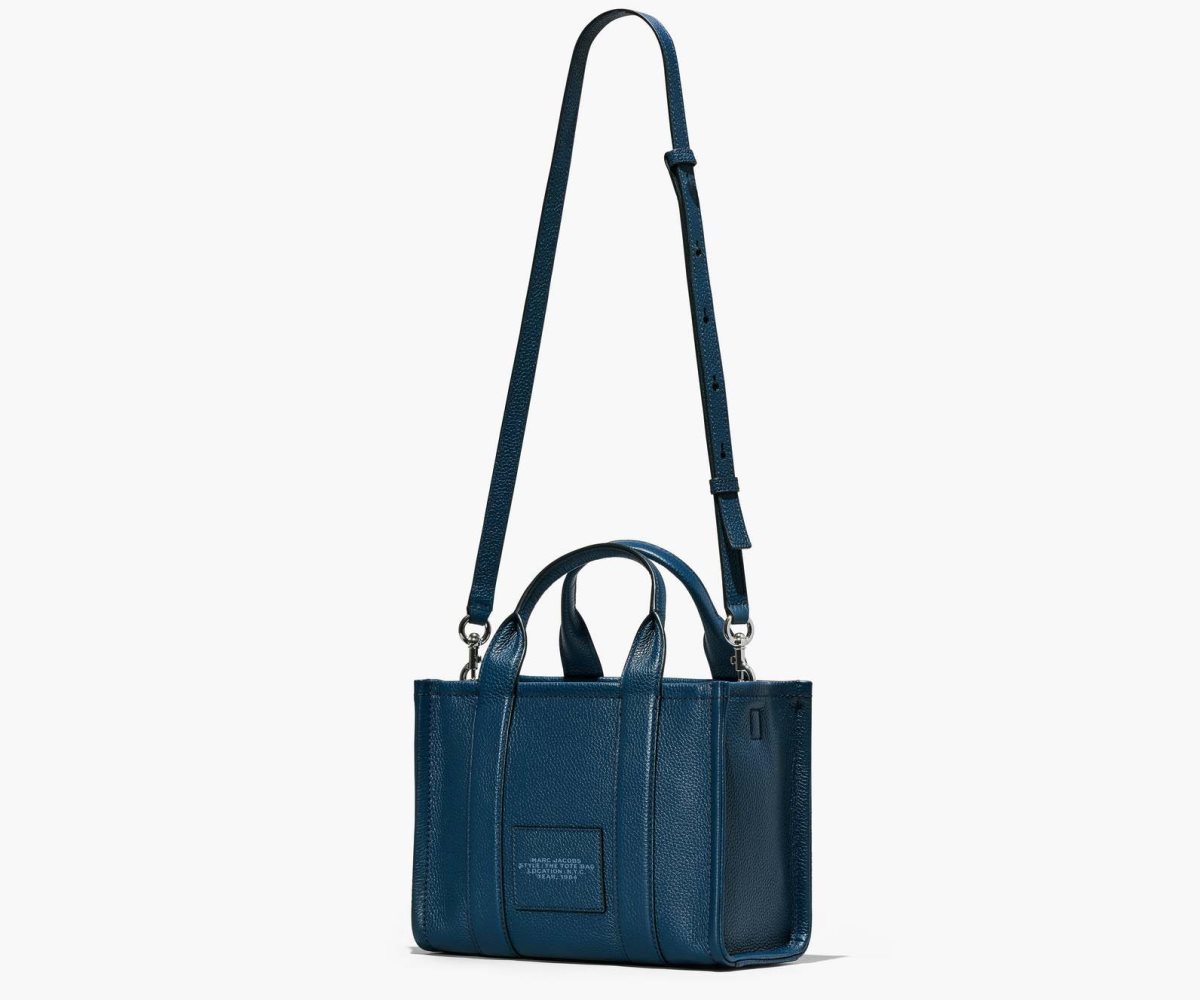 Marc Jacobs Læder Mini Tote Bag Blankyt | BQOKG5831