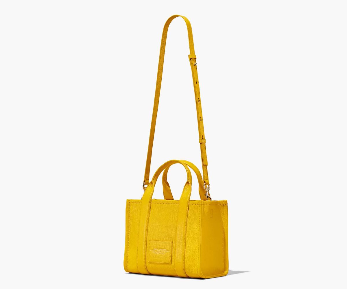 Marc Jacobs Læder Mini Tote Bag Oranžové | INMSR3540