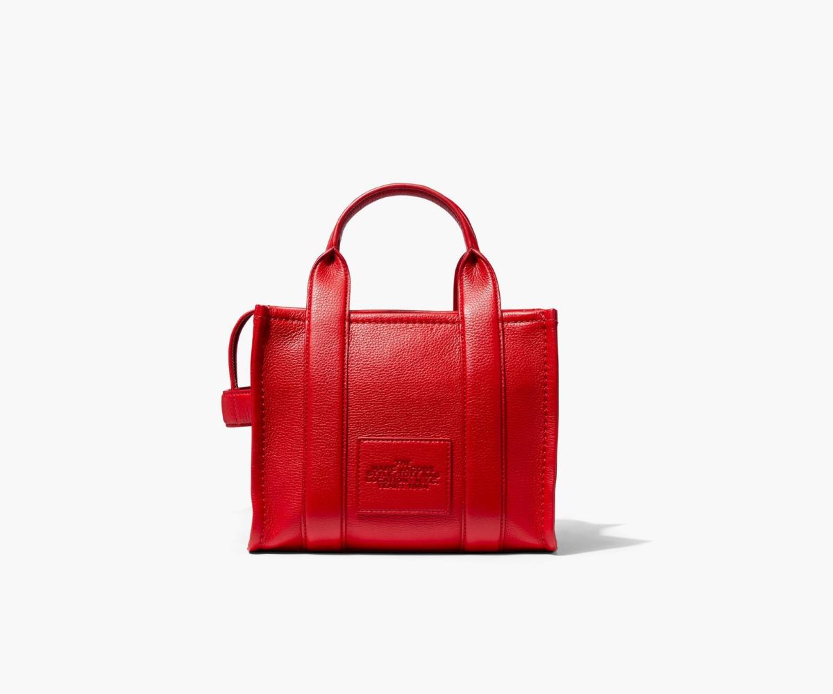 Marc Jacobs Læder Mini Tote Bag Červené | UPHAX7630