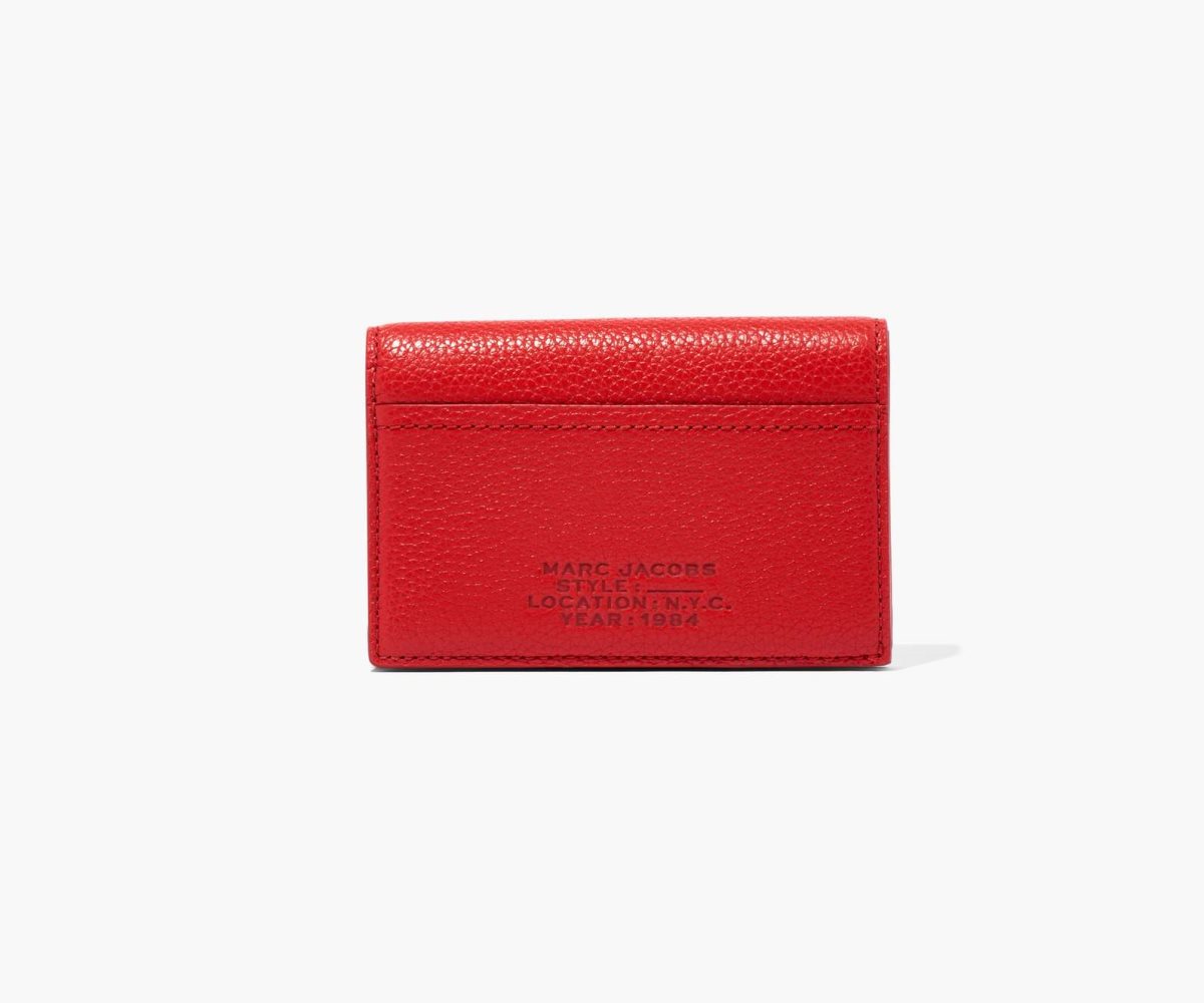 Marc Jacobs Læder Small Bifold Wallet Červené | XFJCN3645