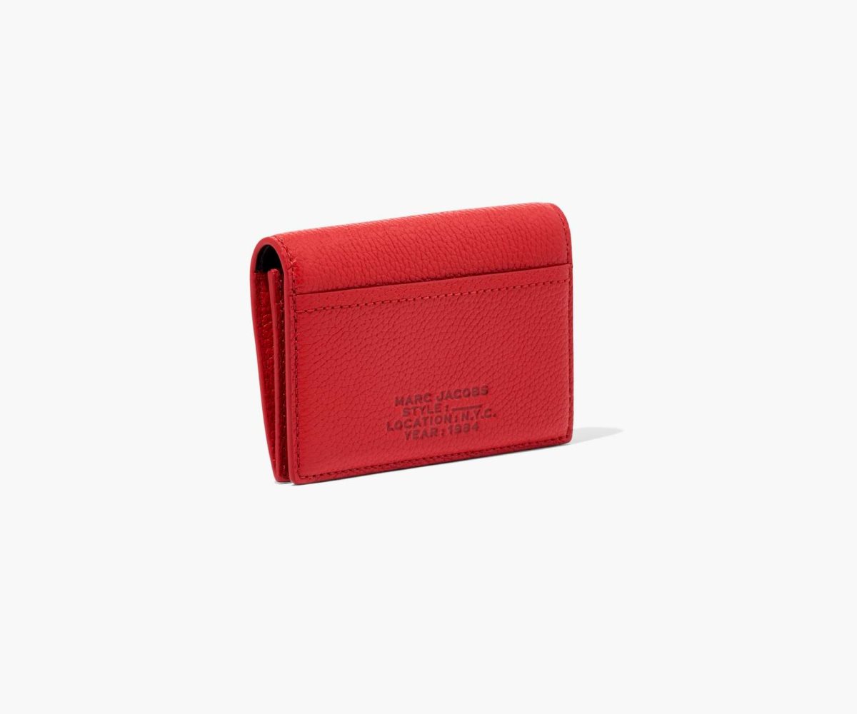 Marc Jacobs Læder Small Bifold Wallet Červené | XFJCN3645