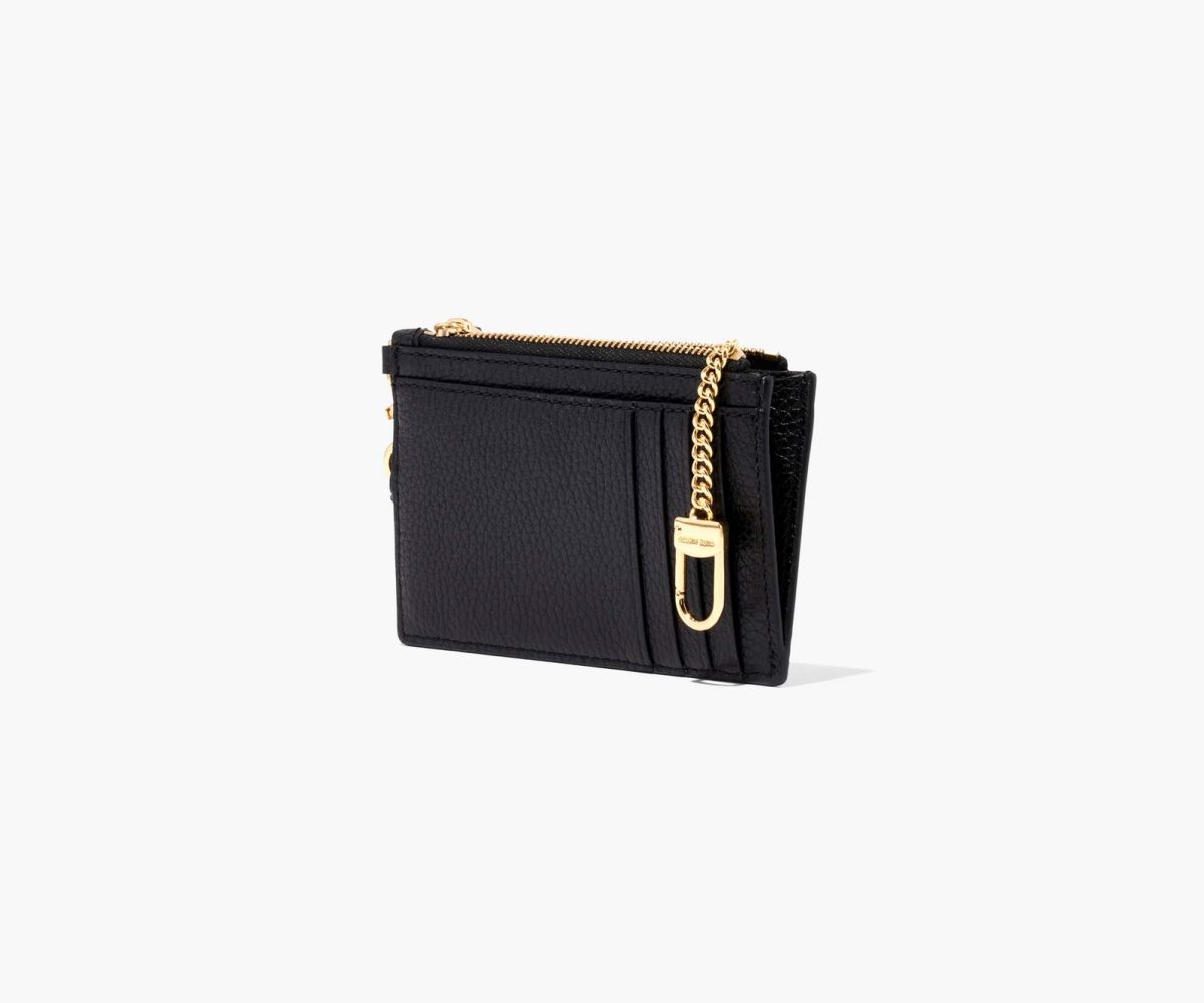 Marc Jacobs Læder Top Zip Wristlet Černé | WLPSQ0546