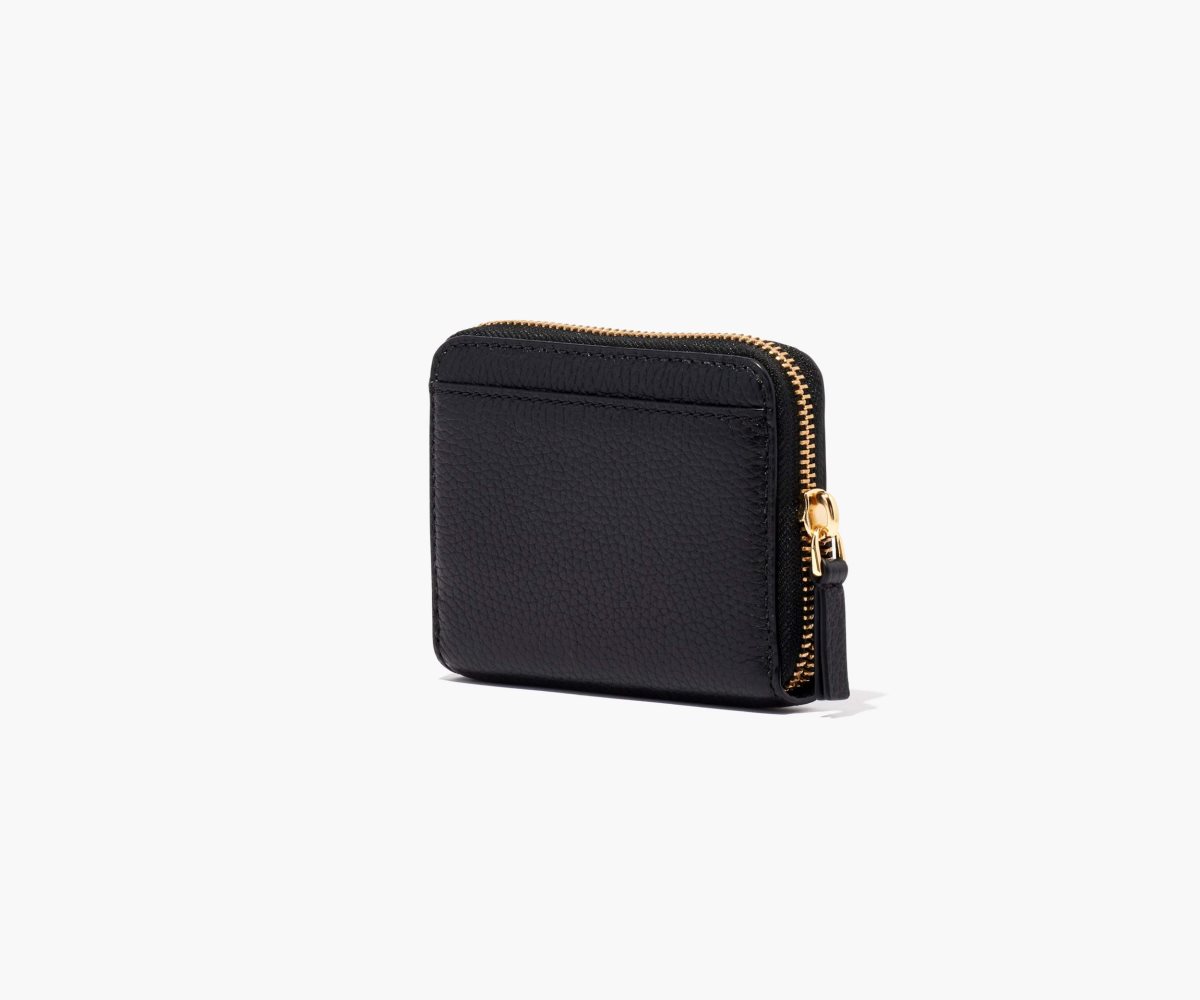 Marc Jacobs Læder Zip Around Wallet Černé | WTECU2314