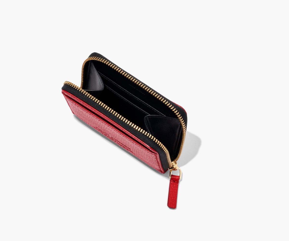 Marc Jacobs Læder Zip Around Wallet Červené | EWSNH4056