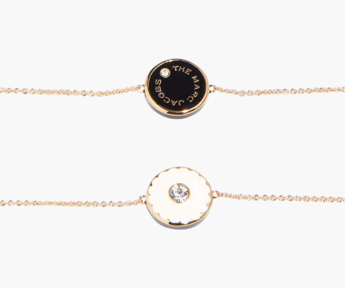 Marc Jacobs Medallion Bracelet Krém Zlaté | IRLGX1493