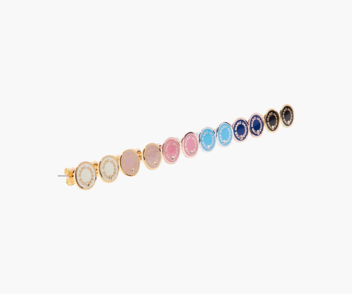 Marc Jacobs Medallion Studs Krém | HIQYM0483