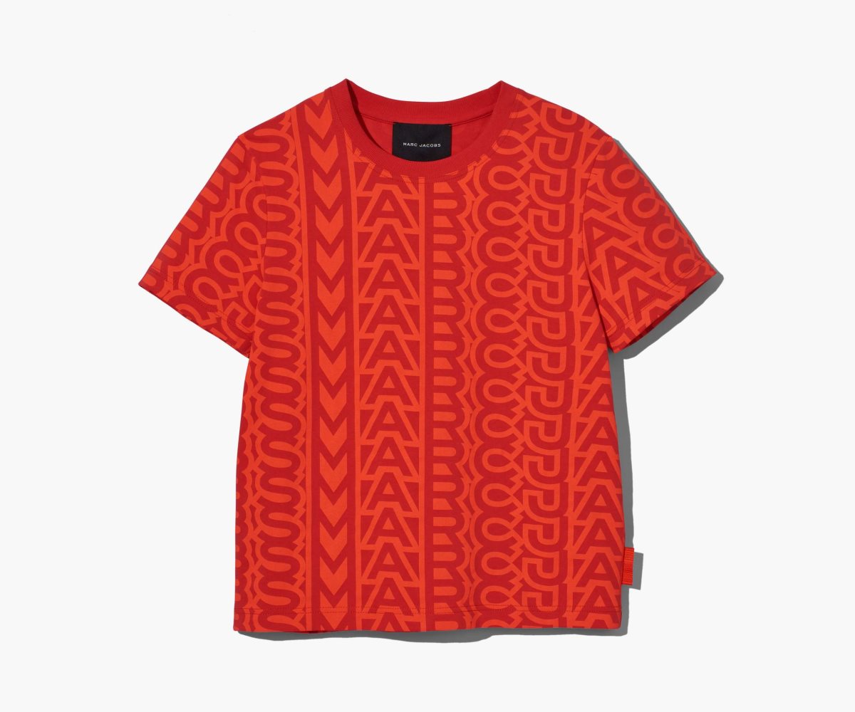 Marc Jacobs Monogram Baby Tee Oranžové Červené | RIGDP9512