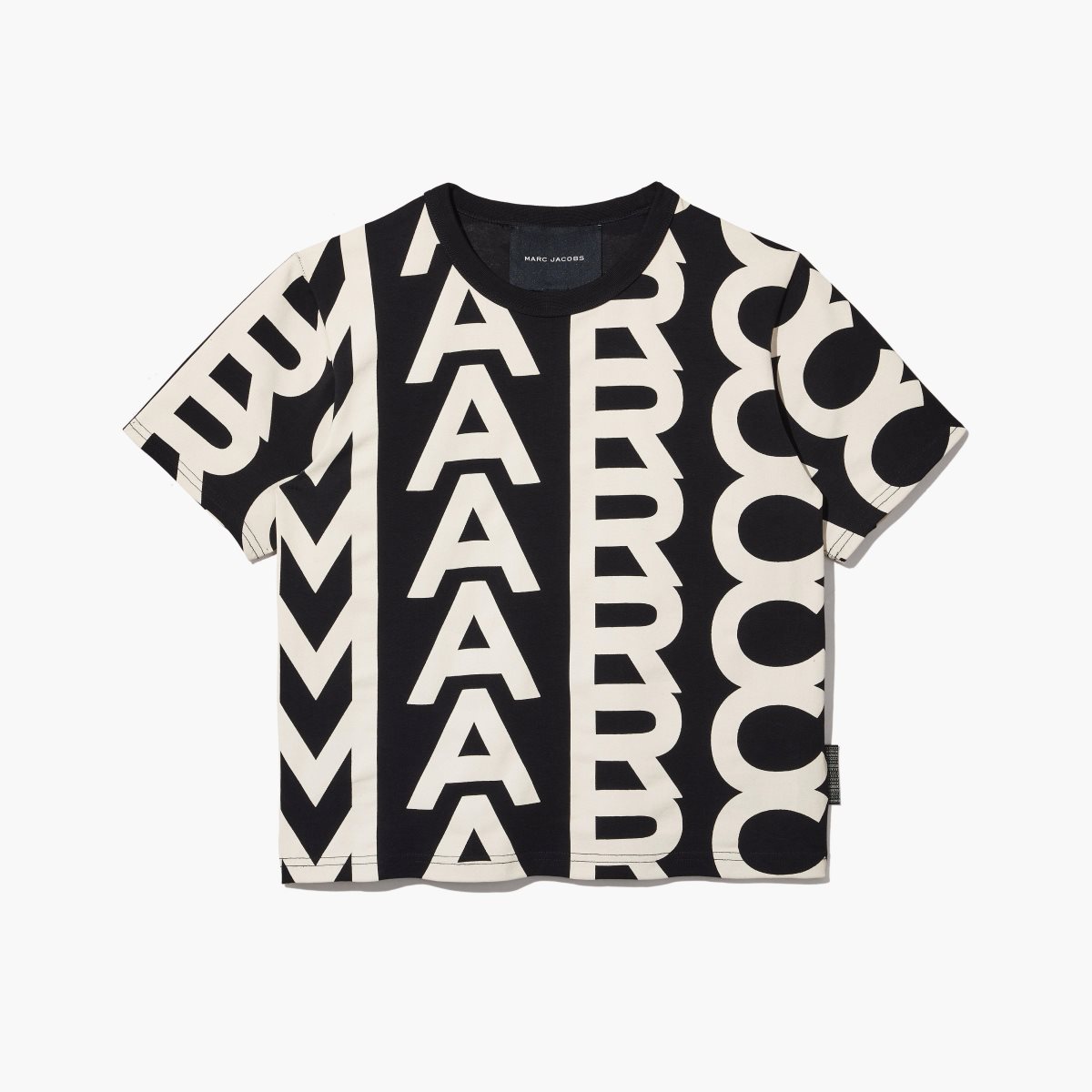 Marc Jacobs Monogram Baby Tee Černé Bílé | HZRKT8139