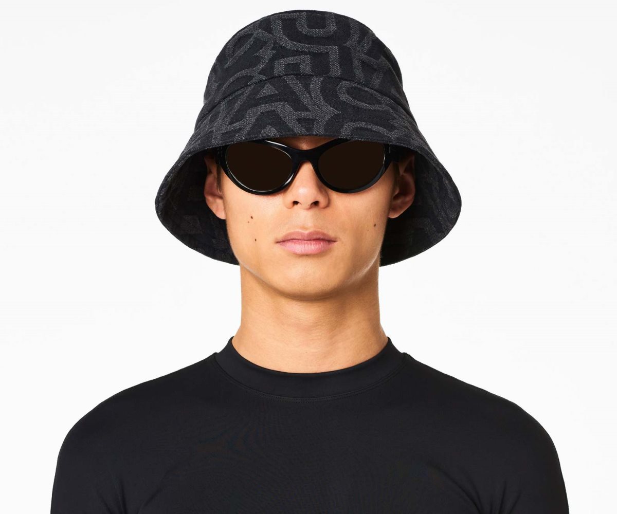 Marc Jacobs Monogram Bucket Hat Černé | CMKLZ6730