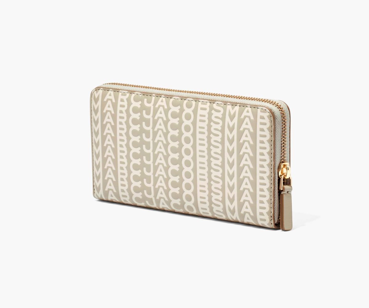 Marc Jacobs Monogram Continental Wallet Hnědožlutý | FIQEL5739