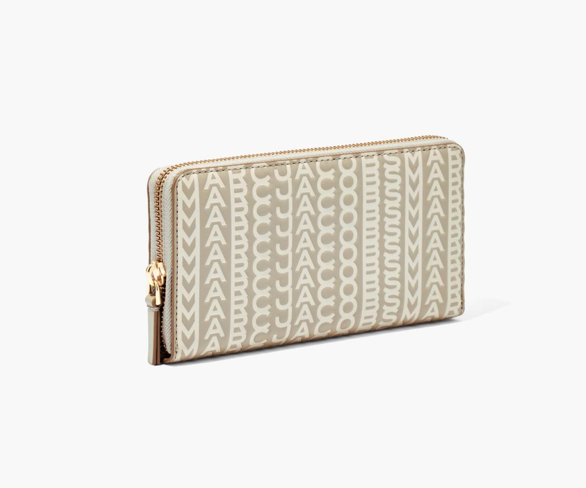 Marc Jacobs Monogram Continental Wallet Hnědožlutý | FIQEL5739