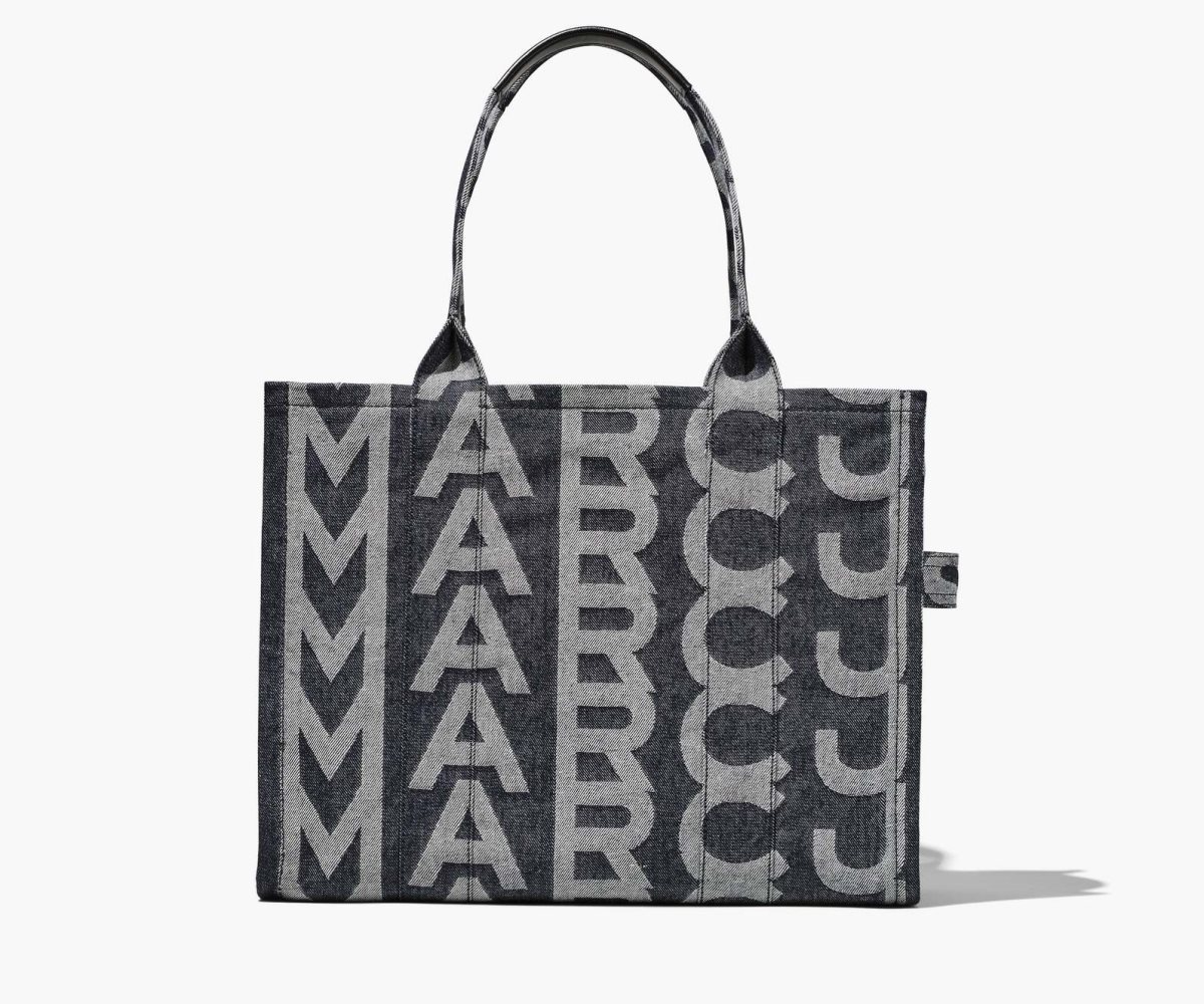 Marc Jacobs Monogram Denim Large Tote Blankyt | EGTIB9603