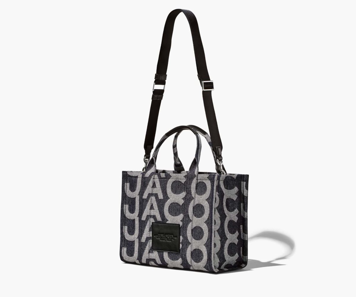 Marc Jacobs Monogram Denim Medium Tote Bag Blankyt | WGLYQ9461