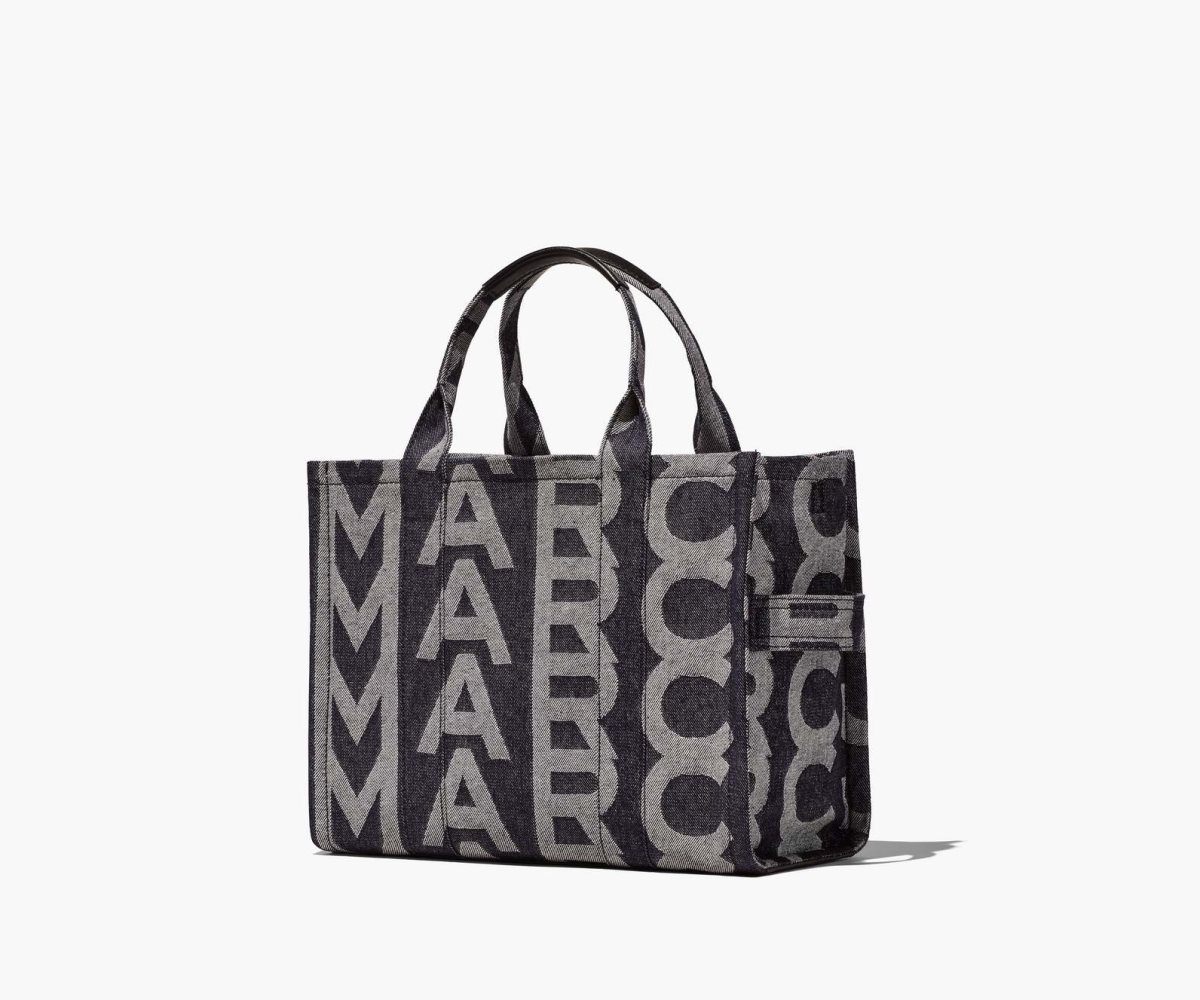 Marc Jacobs Monogram Denim Medium Tote Bag Blankyt | WGLYQ9461