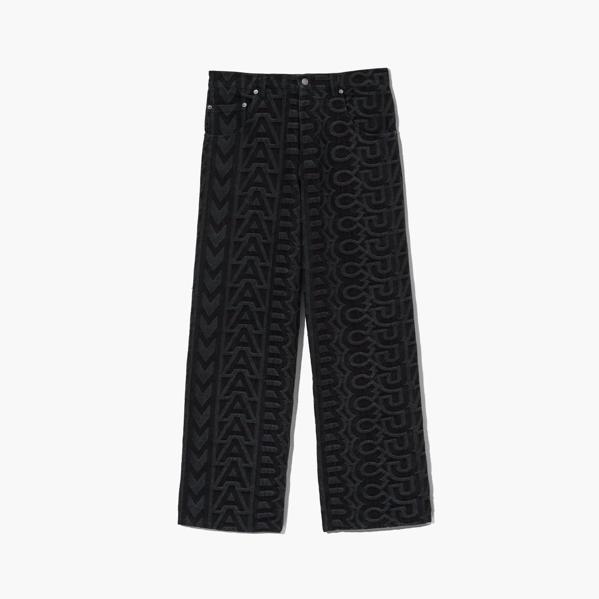 Marc Jacobs Monogram Denim Pant Černé | XLDMK0842