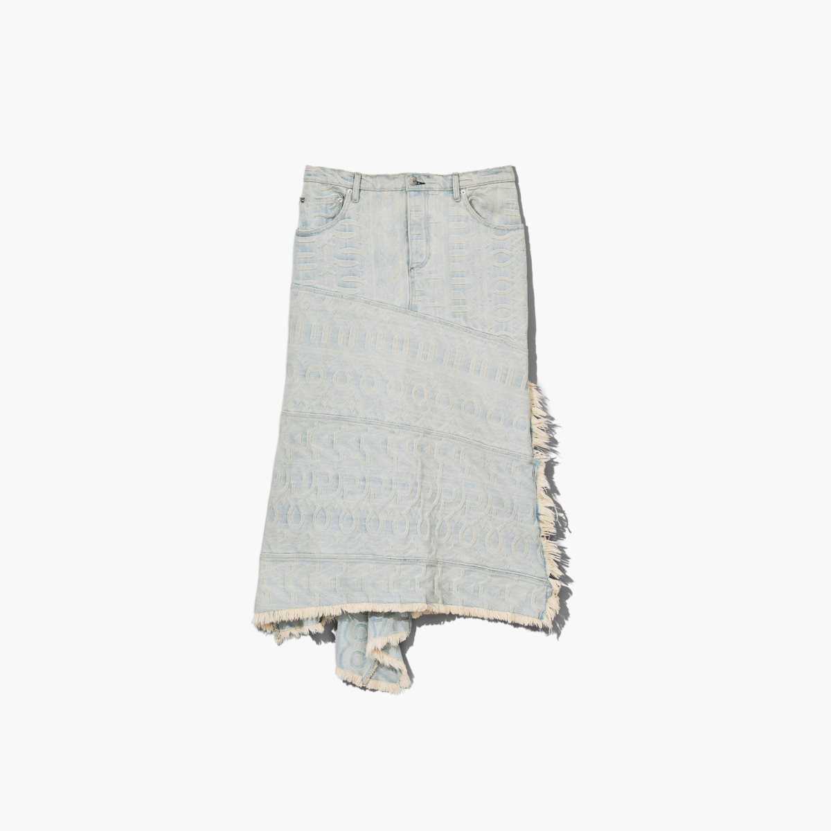 Marc Jacobs Monogram Denim Skirt Blankyt | AFHTL9684