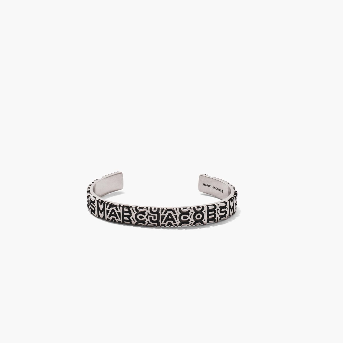 Marc Jacobs Monogram Engraved Bracelet Stříbrné | IKMCU1845