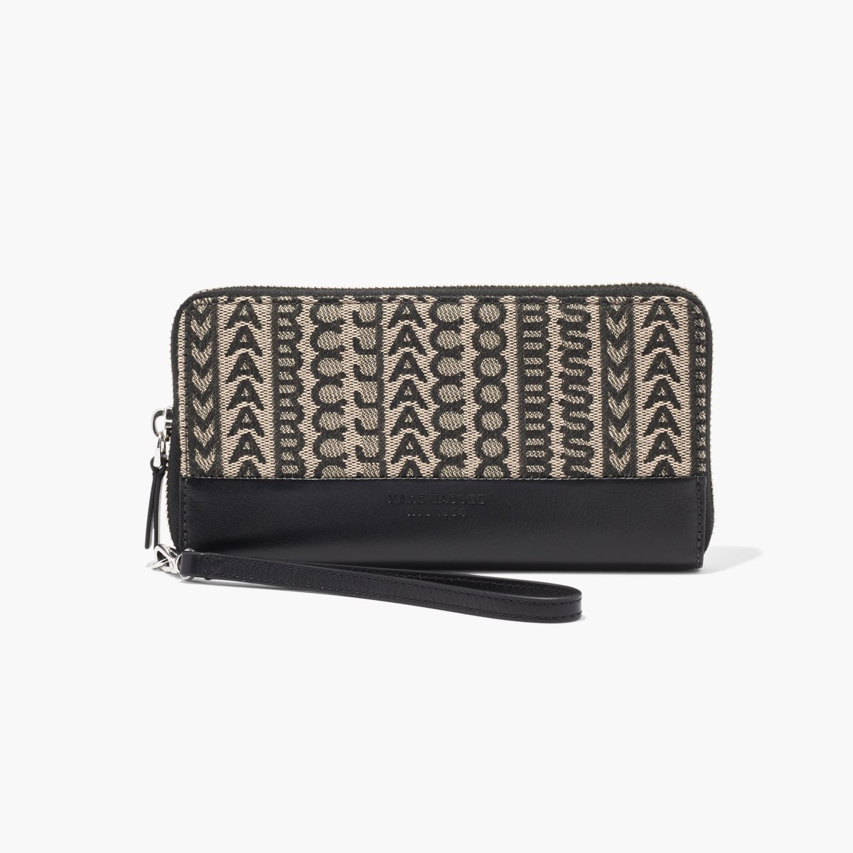 Marc Jacobs Monogram Jacquard Continental Wristlet Wallet Béžový Viacfarebný | LNFJS2643