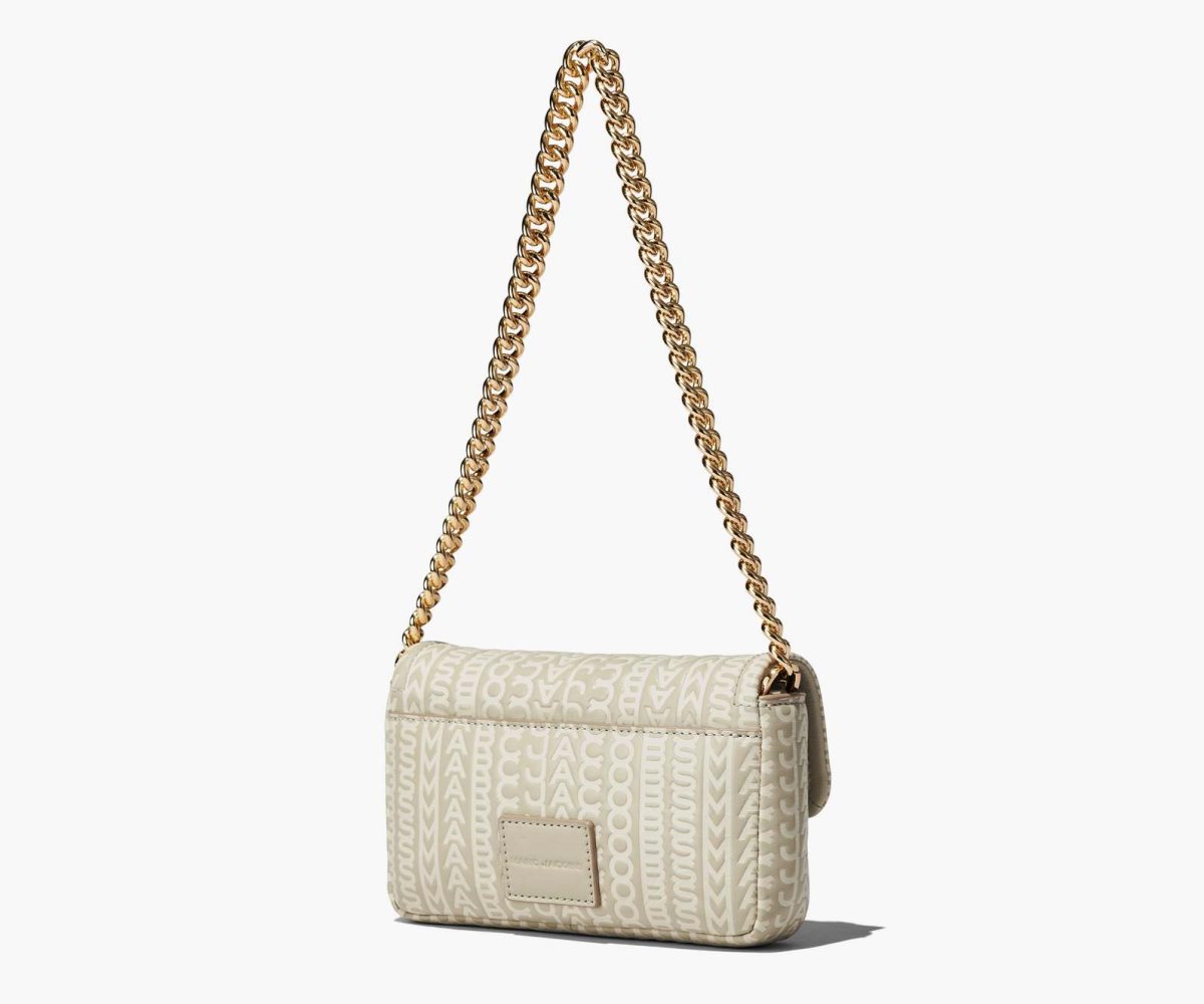 Marc Jacobs Monogram Læder J Marc Mini Bag Hnědožlutý | UGDOY1604