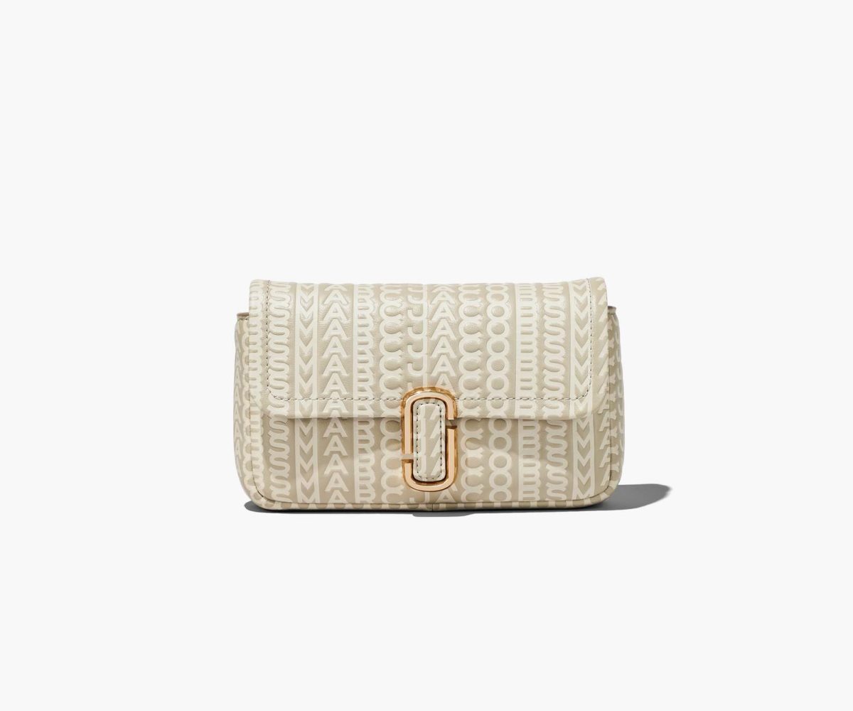 Marc Jacobs Monogram Læder J Marc Mini Bag Hnědožlutý | UGDOY1604