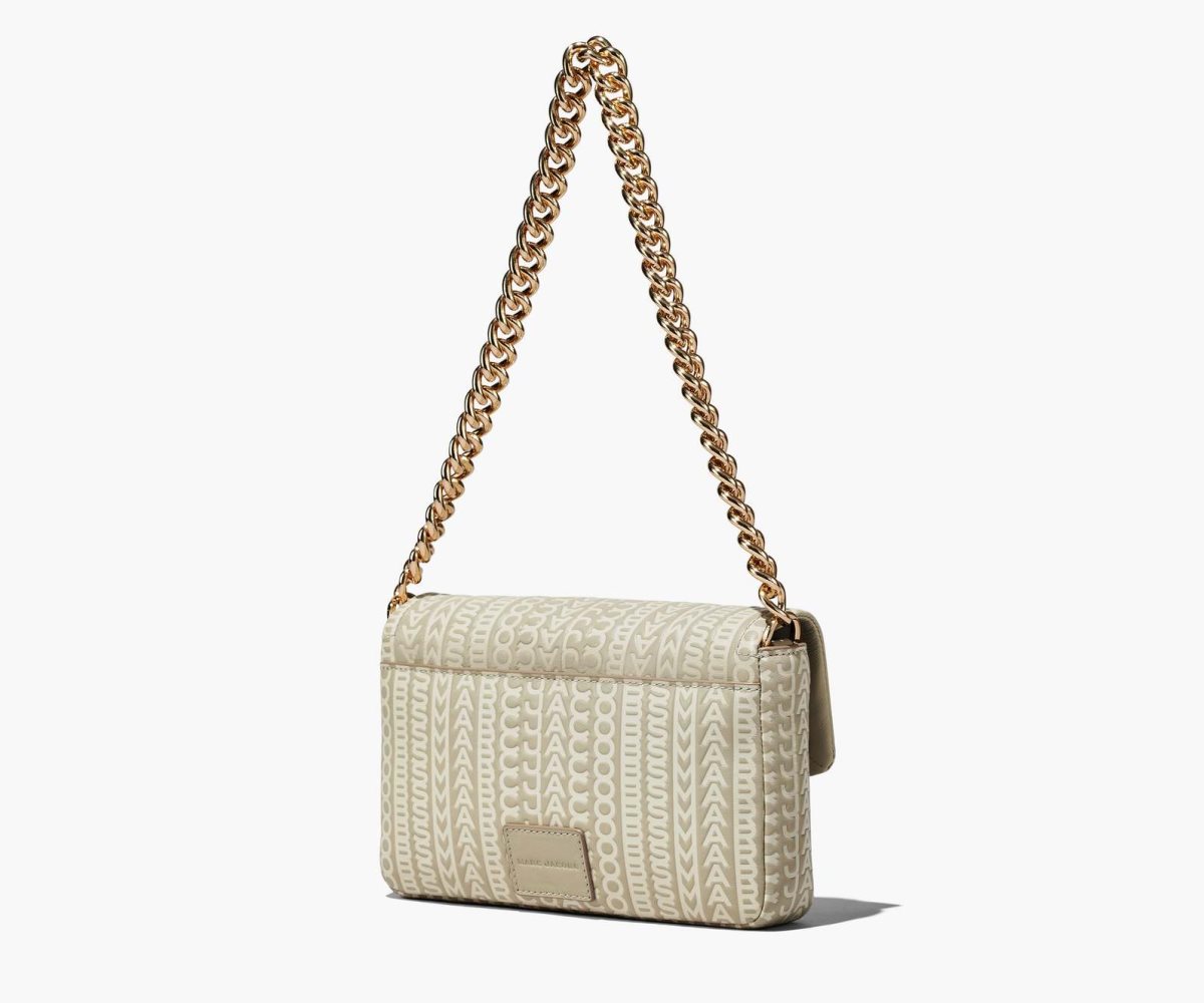 Marc Jacobs Monogram Læder J Marc Shoulder Bag Hnědožlutý | PQFBE0426