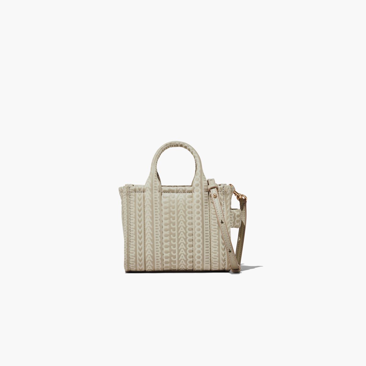 Marc Jacobs Monogram Læder Micro Tote Hnědožlutý | AZDNG5601