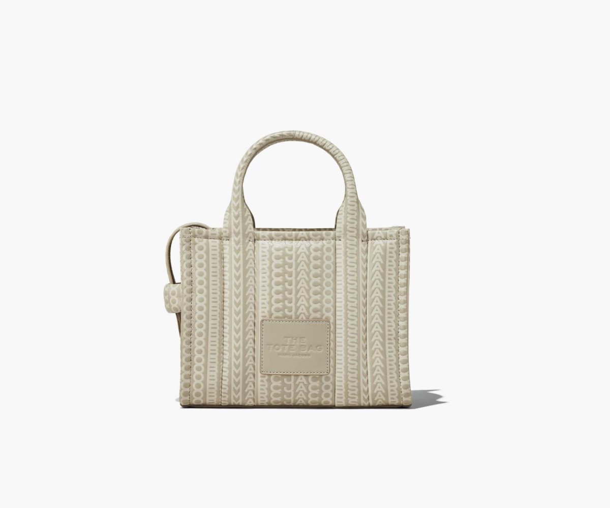 Marc Jacobs Monogram Læder Mini Tote Hnědožlutý | OIVGJ8570