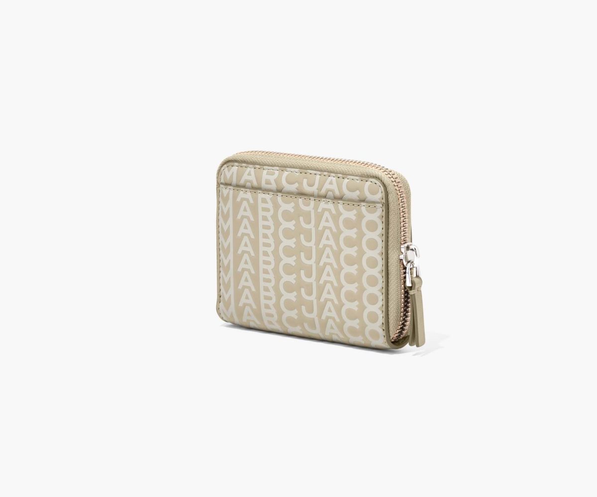 Marc Jacobs Monogram Læder Zip Around Wallet Hnědožlutý | TJSPW8953