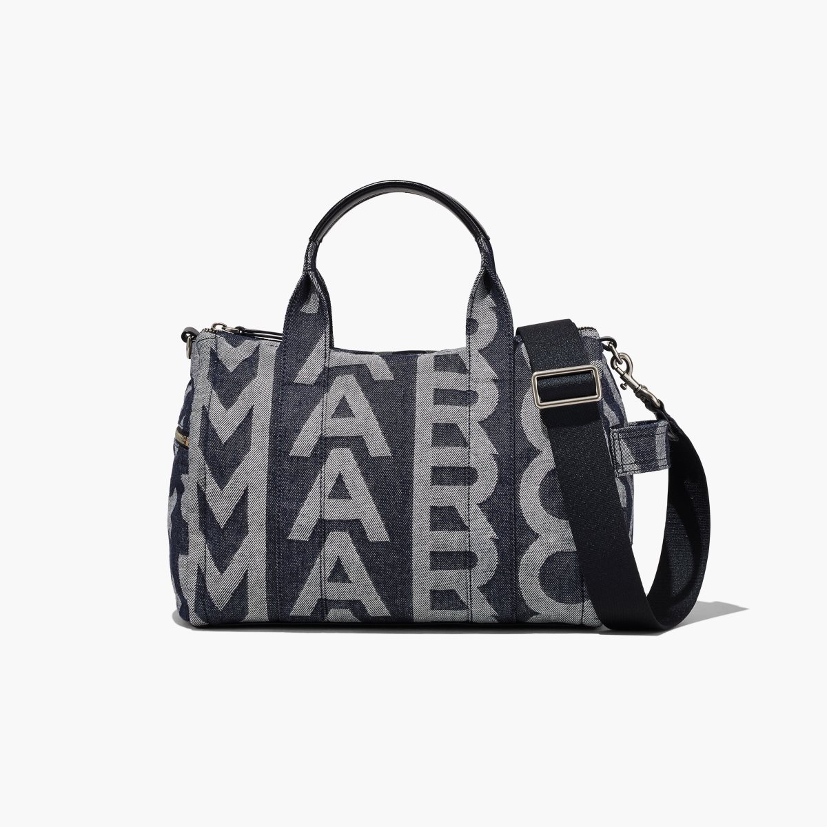 Marc Jacobs Monogram Medium Denim Duffle Bag Blankyt | SMFXC9817