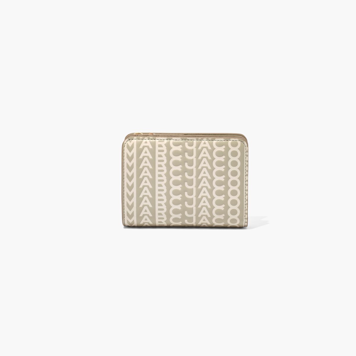 Marc Jacobs Monogram Mini Compact Wallet Hnědožlutý | DPBRY9241