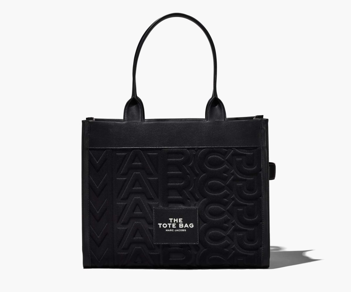 Marc Jacobs Monogram Neoprene Large Tote Bag Černé | UPWYJ5984