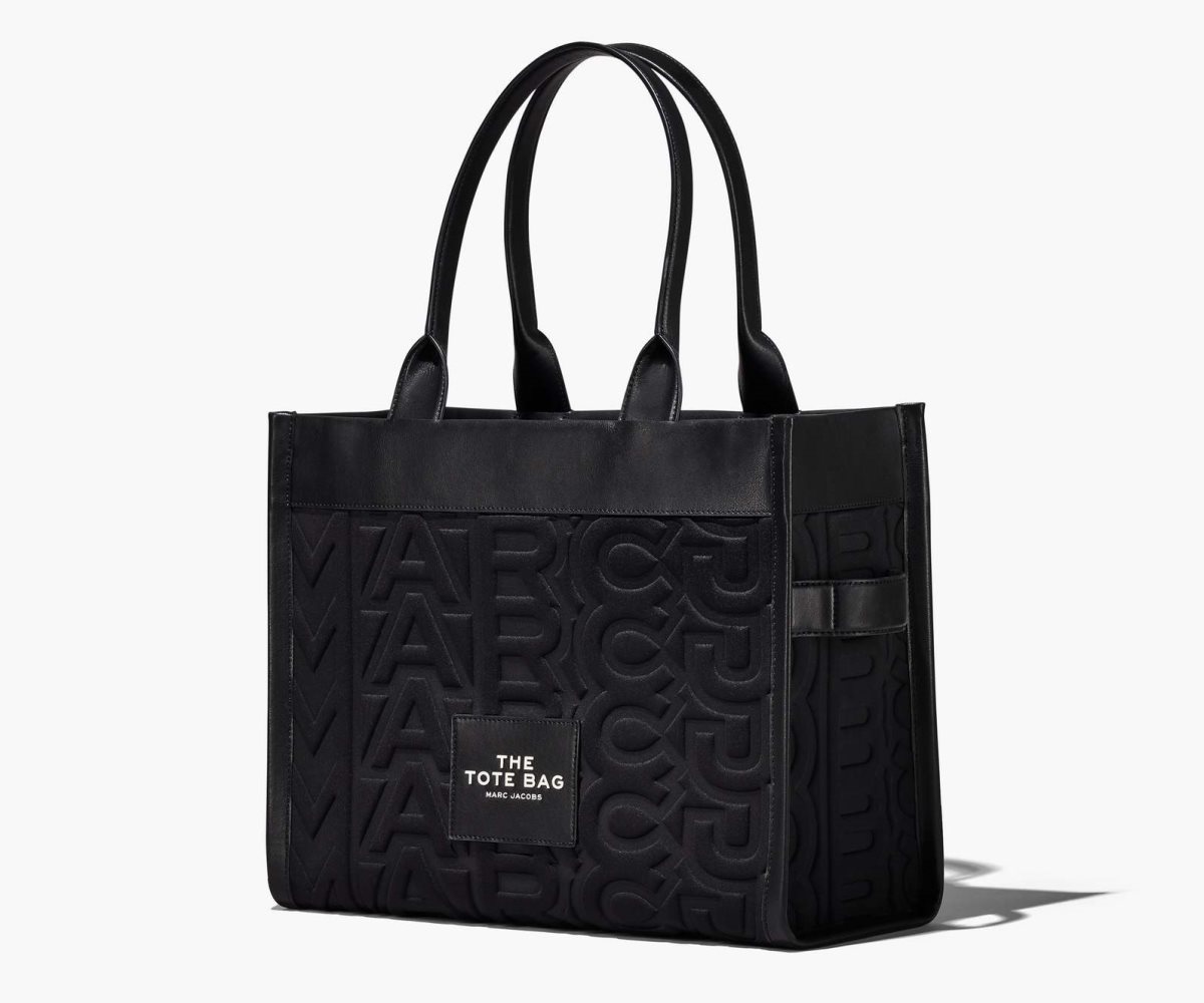 Marc Jacobs Monogram Neoprene Large Tote Bag Černé | UPWYJ5984