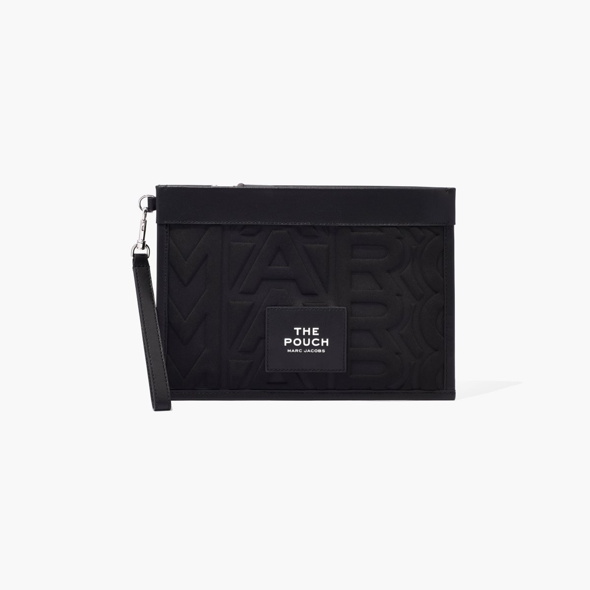 Marc Jacobs Monogram Neoprene Large Wristlet Černé | EDRVY7025