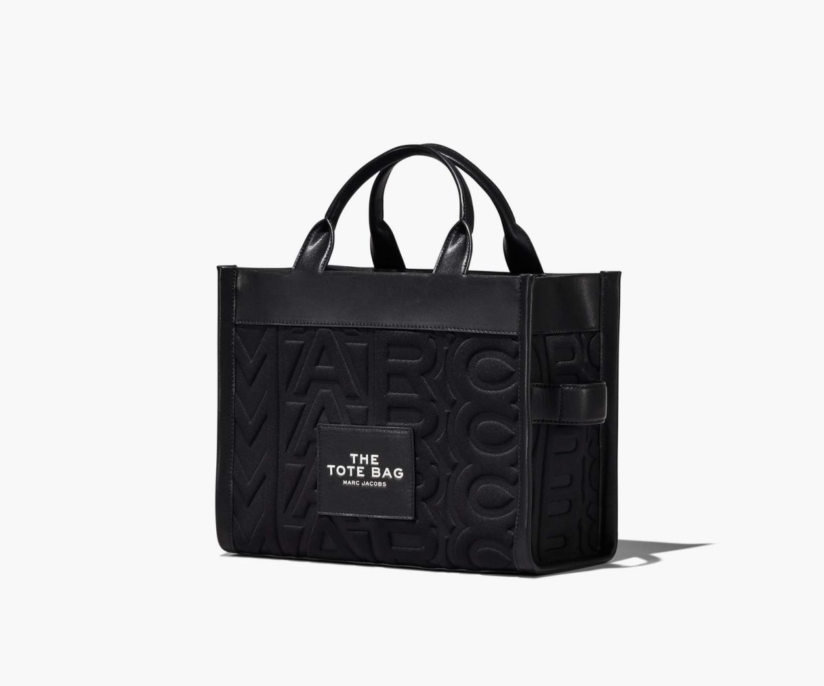 Marc Jacobs Monogram Neoprene Medium Tote Bag Černé | LRTVX7609