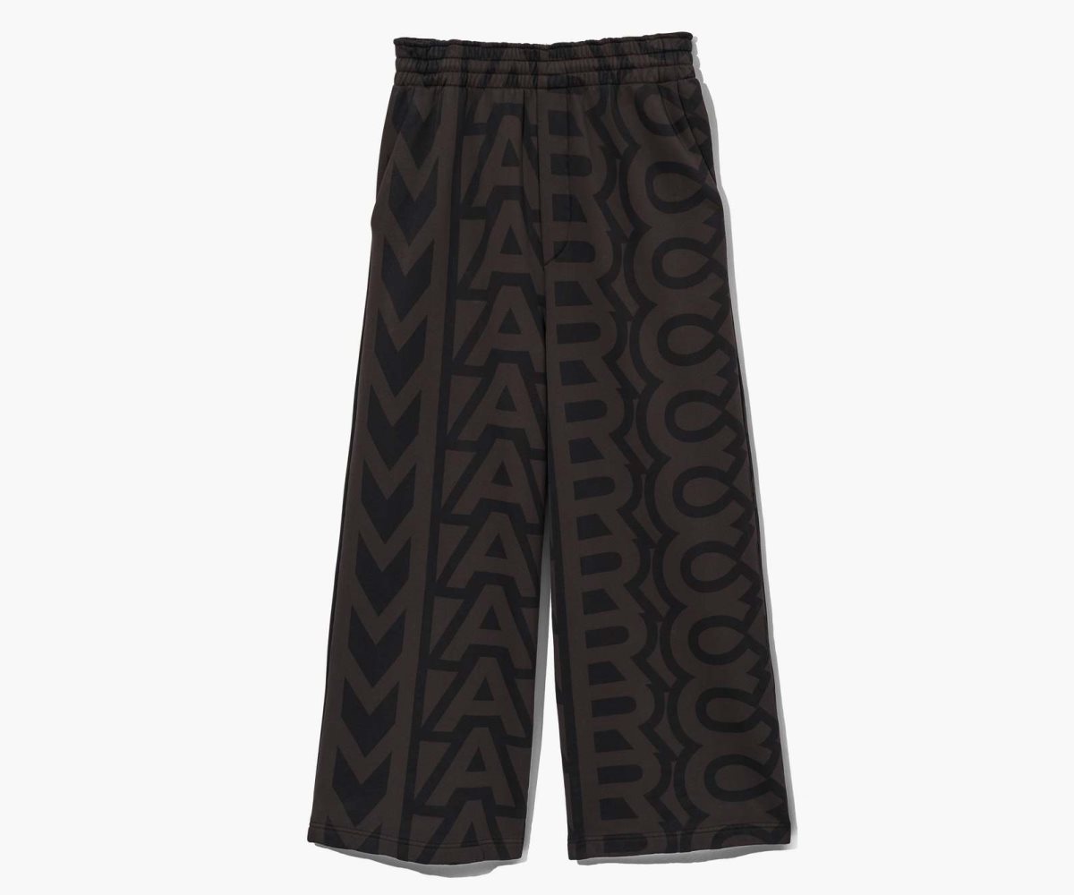 Marc Jacobs Monogram Oversized Sweatpants Černé Šedé | SLDNF7325