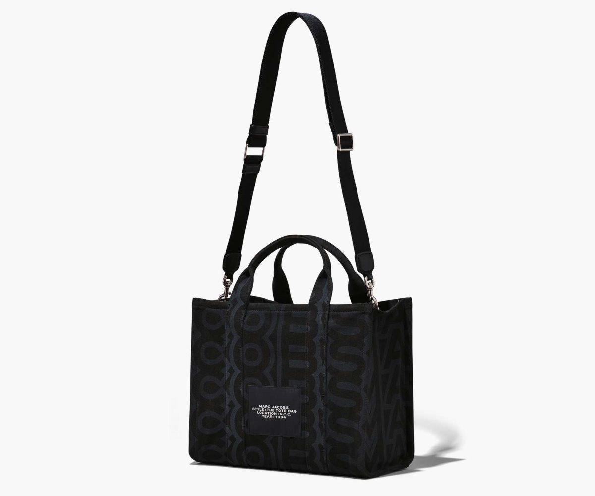 Marc Jacobs Outline Monogram Medium Tote Bag Černé Viacfarebný | YBEIP8264